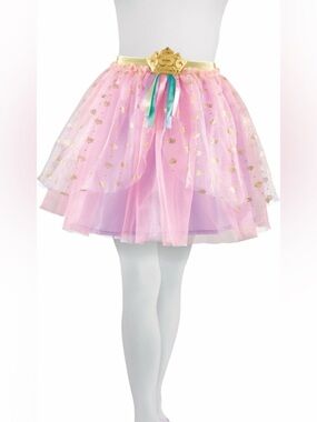 DISNEY Kids Lavender Tulle Skirt with Gold Accents (S)